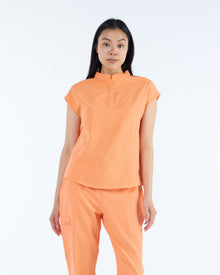 Contour Scrub Top Sunkissed Peach