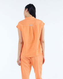 Contour Scrub Top Sunkissed Peach