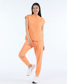 Contour Scrub Top Sunkissed Peach