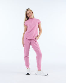 Contour Scrub Top Blush Pink
