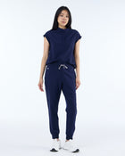 Contour Scrub Top Nightfall Navy