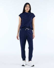 Contour Scrub Top Nightfall Navy