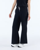 Lounge Leg Scrub Pants Ink Black