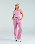 Lounge Leg Scrub Pants Blush Pink
