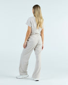 Lounge Leg Scrub Pants Silk Sand