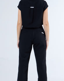 Straight Leg Scrub Pants Ink Black