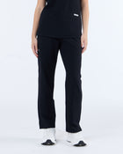Straight Leg Scrub Pants Ink Black