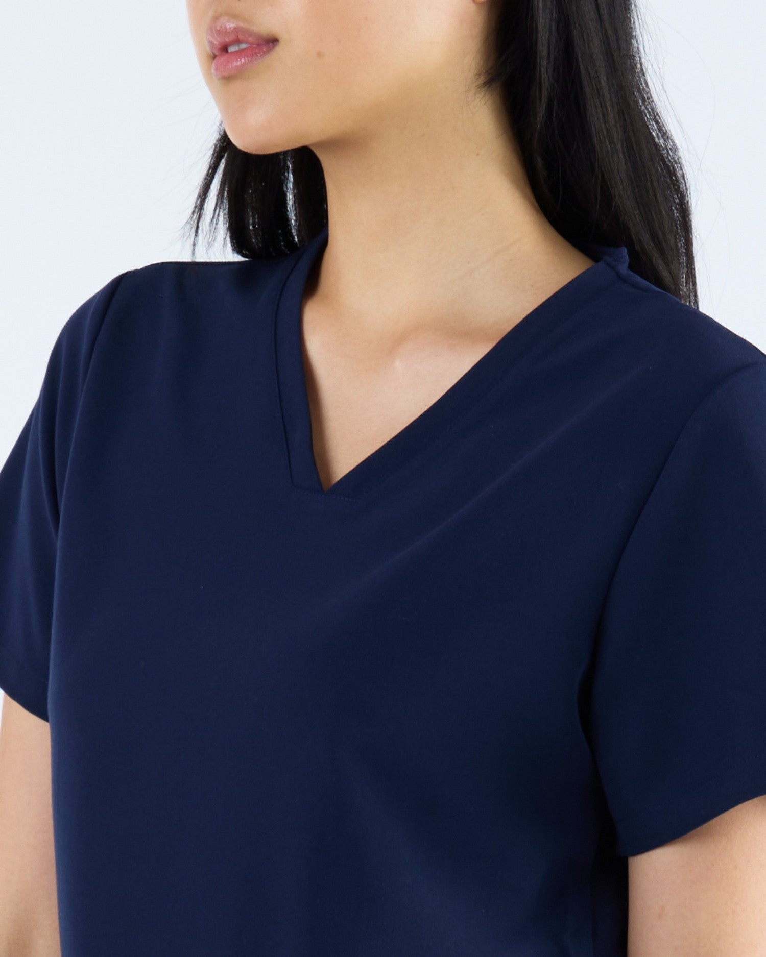 Duo Pocket Scrub Top Nightfall Navy