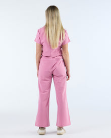 Lounge Leg Scrub Pants Blush Pink