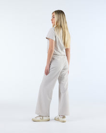 Lounge Leg Scrub Pants Silk Sand