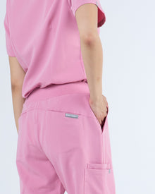Straight Leg Scrub Pants Blush Pink