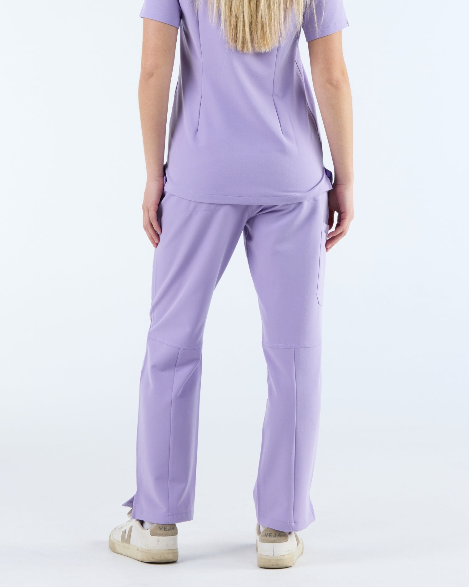 Straight Leg Scrub Pants Dusky Lilac