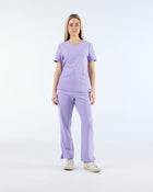 Straight Leg Scrub Pants Dusky Lilac