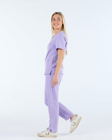 Straight Leg Scrub Pants Dusky Lilac