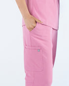 Straight Leg Scrub Pants Blush Pink
