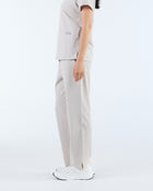 Straight Leg Scrub Pants Silk Sand