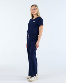 Tuck-In Scrub Top Nightfall Navy